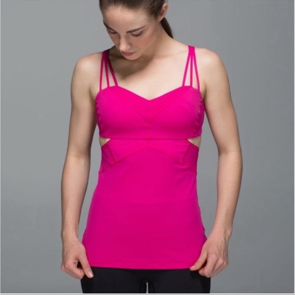lululemon athletica Tops - Lululemon Exquisite Tank II in Jeweled Magenta Size 6